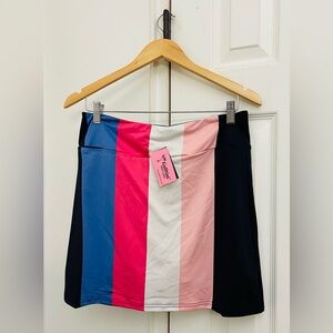 Golftini “Connection” Pull On A-Line mini Skort NWT Size XL